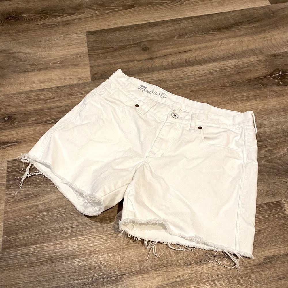 Madewell Distressed Denim Shorts